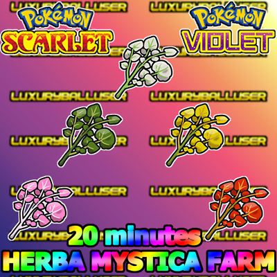 #ad Pokemon Scarlet and Violet Herba Mystica:Sweet Bitter Salty Sour Spicy $8.55