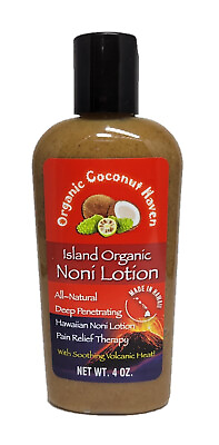 #ad Island Organic Noni Lotion 4oz Organic Coconut Haven $29.95