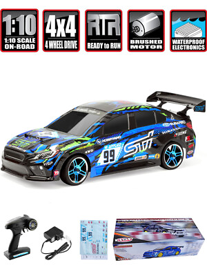 #ad HSP Racing Drift RC Car 2.4Ghz 4wd 1:10 RTR Electric Vehicle On Road Flying Fish $161.99