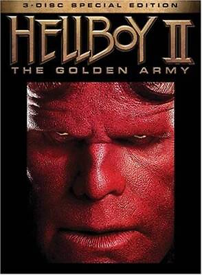 #ad Hellboy II: The Golden Army Three Disc Special Edition DVD GOOD $4.09