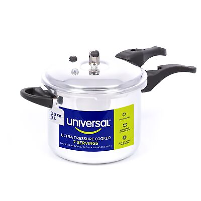 #ad 6.3 Quart 6 Liter Anti Rust Ultra Pressure Cooker Aluminum Pressure Cooker... $82.95