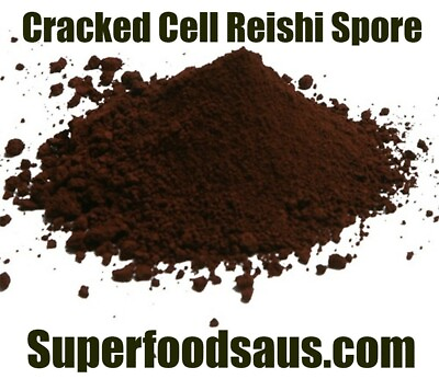 #ad Reishi Mushroom Spore Powder 100g Organic Cracked Cell Wall Semi Wild Changbai AU $164.99