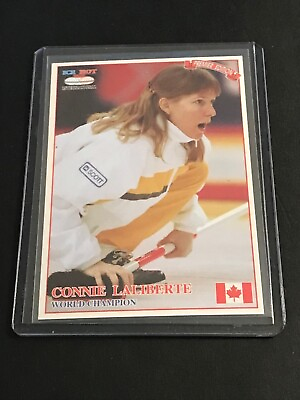 #ad 1993 Ice Hot International Curling Card #47 Connie Laliberte Canada C $3.00