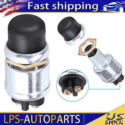 #ad 12V Switch Push Button Horn Waterproof Engine Start Starter For Car Boat Track $3.99