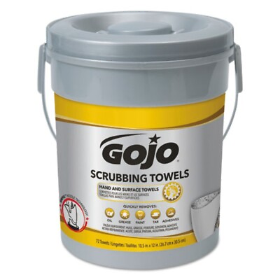 #ad GOJO 639606 Scrubbing Towels Hand Cleaning Fresh Citrus 6 Carton New $80.45