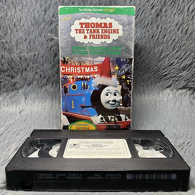 #ad Thomas The Tank Engine amp; Friends Christmas Party VHS 1991 Video Tape Train Rare $14.99