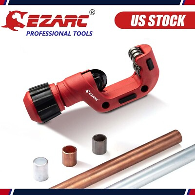 #ad EZARC Tubing Cutter Copper Pipe Cutter 5 32 to 1 1 4 inch Heavy Duty Tube Tool $19.29
