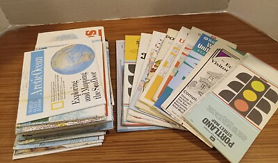 #ad Large Lot Of Random Maps too Many To List $60.00