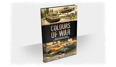#ad Colours Of War Book Vallejo Team Yankee Flames of War NIB $22.50