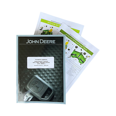 #ad #ad JOHN DEERE X570 X580 X584 TRACTOR SERVICE MANUAL BONUS $105.00