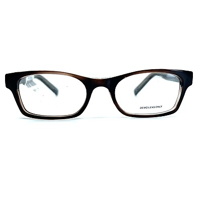 #ad KP 2004 BK CR Black Crystal Kids Rectangular Eyeglasses Frame 48 18 135 s1 $39.98