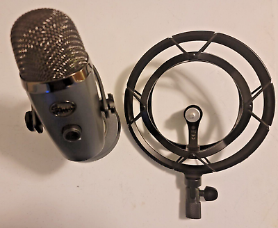 #ad Yeti Nano USB Microphone Grey W Shock Mount $38.00