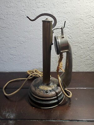 #ad Antique Thomson Houston 10971 Telephone Made in Paris France $299.99