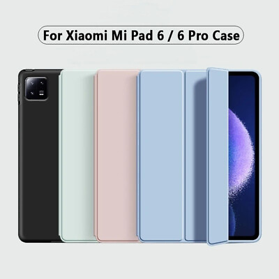 #ad PU Smart Case Stand For Xiaomi Mi Pad 6 6 Pro 11quot; 2023 Magnetic Protective Cover $11.98