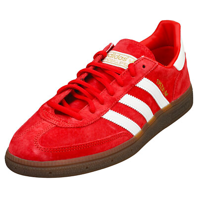 #ad adidas Handball Spezial Mens Red White Casual Sneakers 12.5 US $128.70