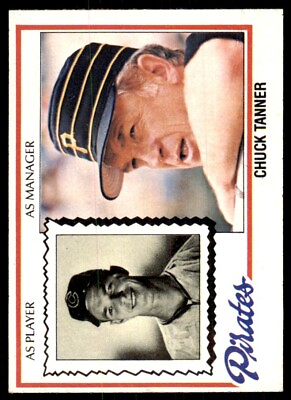 #ad 1978 Topps Chuck Tanner Baseball Cards. #494 $2.70