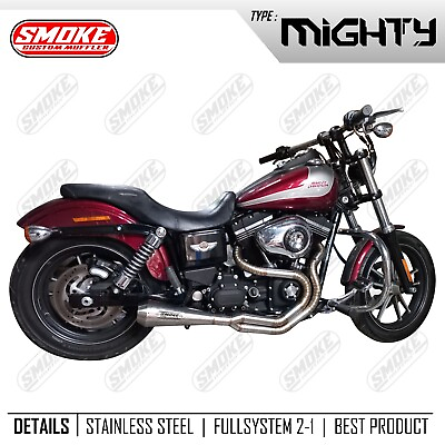 #ad Fit For Harley 1999 2017 DYNA FXDB F C W G Wide Glide Exhaust Dyna Dyna FXD $450.00