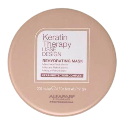 #ad Alfaparf Lisse Design Keratin Therapy Rehydrating Mask 200 ml 6.7 Oz $15.95