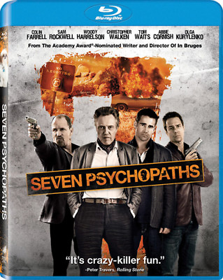 #ad Seven Psychopaths New Blu ray UV HD Digital Copy Widescreen Ac 3 Dolby Dig $11.04