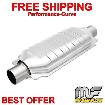 #ad MagnaFlow 3quot; Heavy Loaded Catalytic Converter Large Oval OBDII 99509HM $466.00