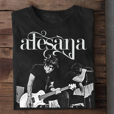 #ad NEW Rare Alesana Band Member Gift For Fan Black Unisex Al T Shirt AC1133 $22.49