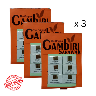 #ad 18 Slices for Original Of Gambir Sarawak Prolong Premature Ejaculation Men#x27;s Sex $33.96