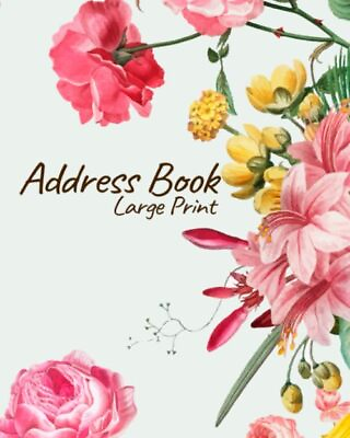 #ad Address Book Large Print: Address Book For Seniors Large Print : Addresses $9.10