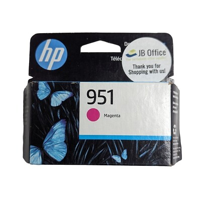 #ad GENUINE NEW HP 951 CN051AN Magenta Ink Cartridge SEALED OCT 2024 $9.99