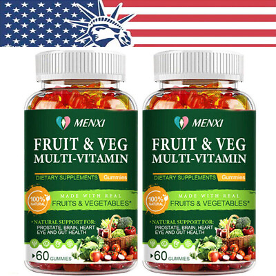 #ad 2×60pcs Fruits amp; Veggies Supplement Multi Vitamin For Immune Support Metabolism $23.09