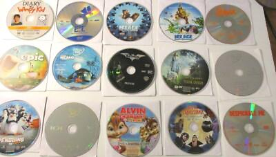 #ad DVD DISC ONLY: Pick Choose Build Bundle Family Animation Never Viewed $2.50