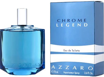 #ad CHROME LEGEND by Azzaro cologne for Men EDT 2.6 oz 2.5 New in Box $16.26