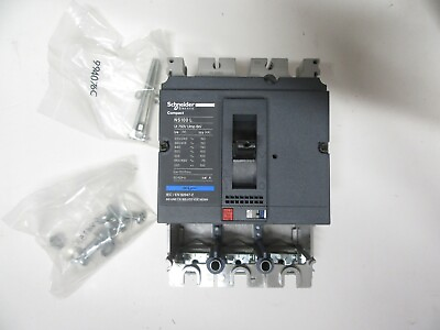 #ad Schneider 29005 Circuit breaker basic frame Compact NS 100L without trip unit $156.00