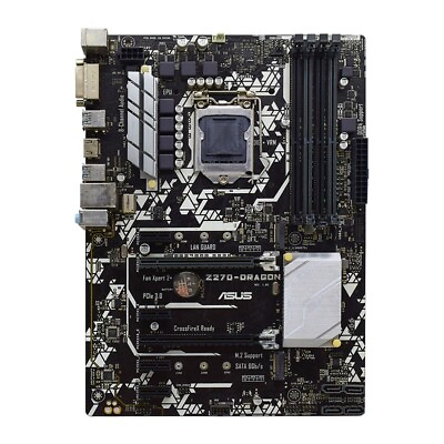 #ad ASUS Z270 DRAGON Motherboard ATX Intel Z270 LGA1151 DDR4 64GB SATA3 HDMI DVII O $102.00