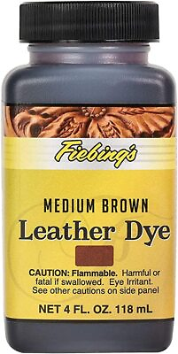 #ad Fiebings Leather Dye 4 Oz With Applicator $11.45