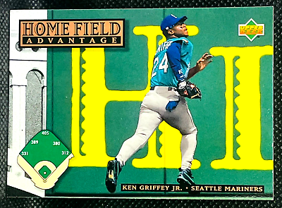 #ad KEN GRIFFEY JR. 1994 Upper Deck Baseball HOME FIELD ADVANTAGE #292 MARINERS $1.99