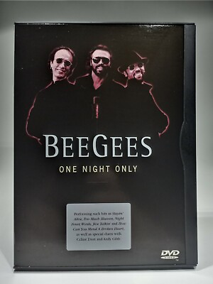 #ad Bee Gees One Night Only Over 30 Chart Topping Hits from the 60s 90s 1999 $9.93