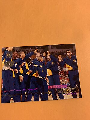 #ad #11 Indiana Pacers Super Team 1993 94 Stadium club Set Break members only $5.49