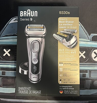 #ad Braun Series 9 9330S Cordless Rechargeable Men#x27;s Electric Razor Factory Sealed $220.00