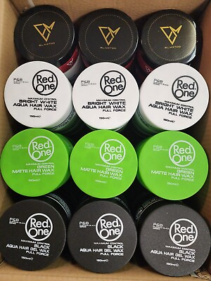 #ad 48 X Red One Aqua Hair Wax MIX BOX MIX ANY RED ONE amp; EL MITOO WAX IN SAME BOX $300.00