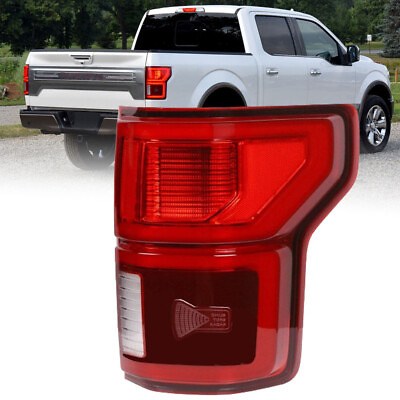 #ad Right Side LED Rear Tail Light Brake For Ford F 150 F150 2018 2020 W Blind Spot $199.52