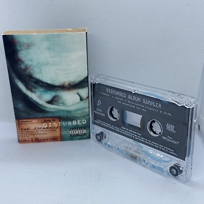 #ad Disturbed The Sickness Cassette Tape Rare Amp uk Sampler Scarce Tape GBP 28.35