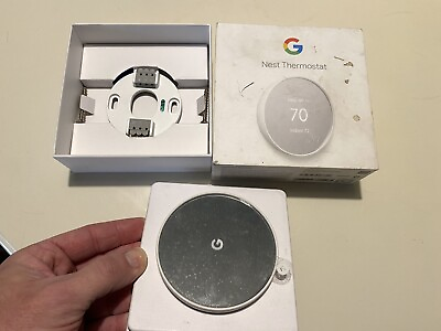 #ad Google Nest Smart Thermostat Snow GA01334 US $44.99