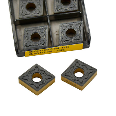 #ad 4325 CNMG432 PM CNMG120408 PM CNC Carbide Inserts 20 PCS $54.99