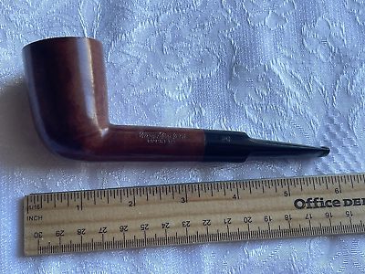 #ad Iwan Ries Co Supreme Algerian Briar France Estate Smoking Pipe Hand Crafted $70.00