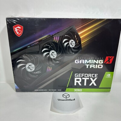 MSI Gaming GeForce RTX 3060 Gaming X Trio 12G BRAND NEW $399.99