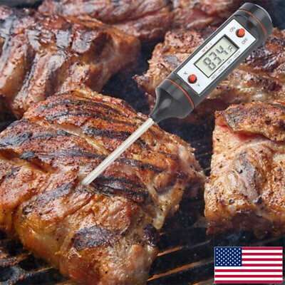 #ad Digital Probe Thermometer Food Temperature Sensor for Cooking Baking Jam Meat 1X $3.25