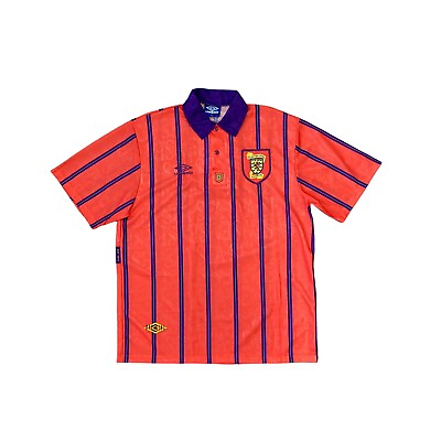 #ad Vintage Umbro Scotland National Team 1993 95 Away Soccer Retro Jersey Size XL $167.84
