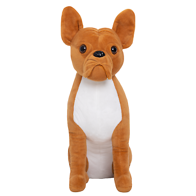 #ad FGA MARKETPLACE French Bulldog 13” Stuffed Animal Plush Toy Brown $16.99