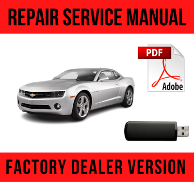 #ad Chevrolet Camaro 2010 2015 Factory Repair Manual USB chevy $16.49