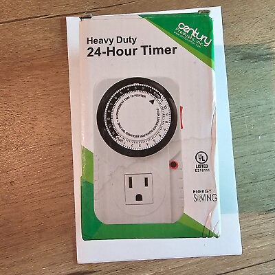 #ad 24 hour heavy duty energy saving appliance or lighting timer new in box $24.99